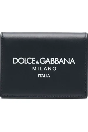 Dolce & Gabbana Logo-print leather wallet
