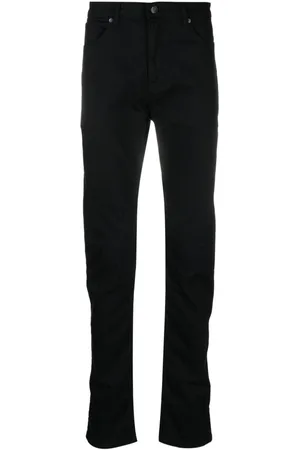 HUGO BOSS Mid-rise slim-fit jeans