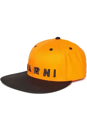 Marni Logo-embroidered cotton cap