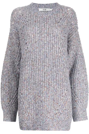 B+AB Crew-neck knitted jumper