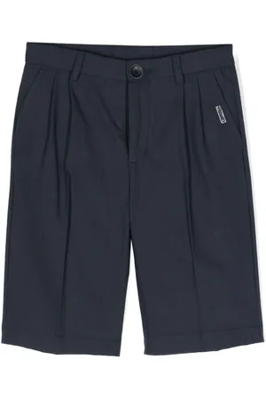 MONNALISA Ribbed cotton shorts