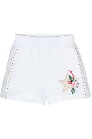 MONNALISA Star-patch smart shorts