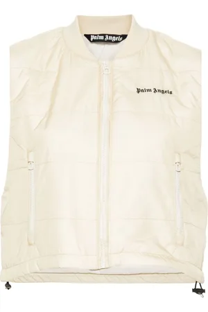 Palm Angels Logo-print down vest