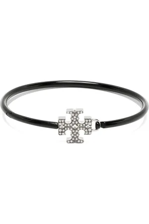 Tory Burch Eleanor Double T hinged bracelet