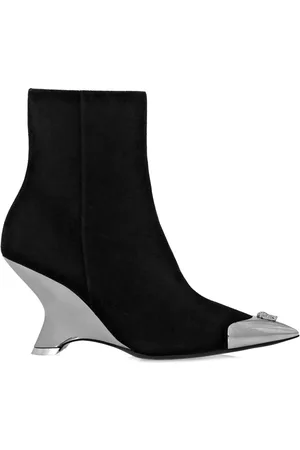 Philipp Plein 105mm logo-embellished leather boots