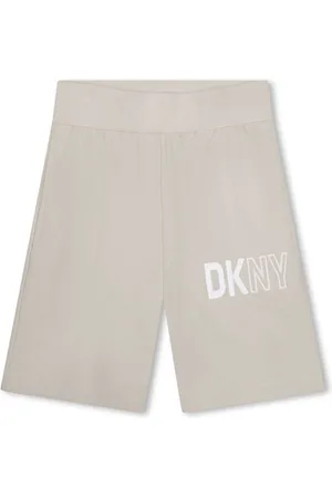 DKNY Logo-print cotton shorts