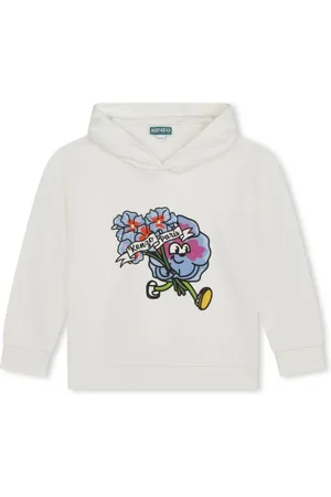 Kenzo Graphic-print cotton hoodie