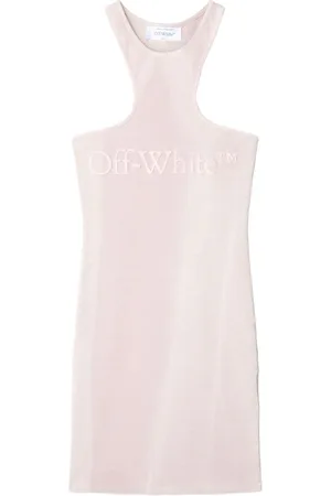 OFF-WHITE Laundry Rowing ribbed minidress