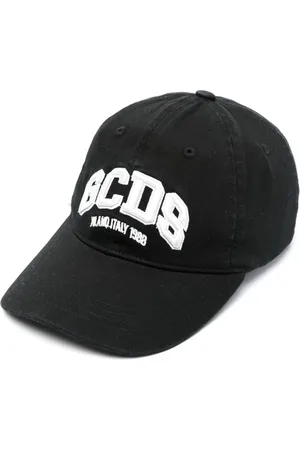 GCDS Logo-embroidered baseball cap