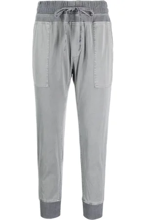 James Perse Mixed Media tapered-leg trousers