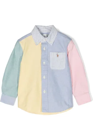 Ralph Lauren Polo Pony colour-block shirt