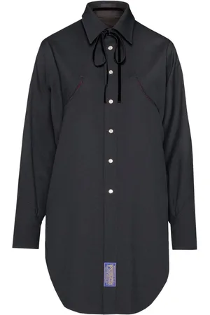 Maison Margiela Pendleton reversible wool shirt