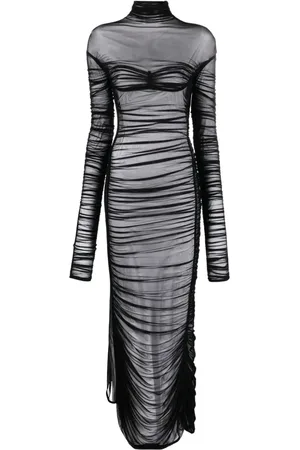 Mugler mesh dress hot sale