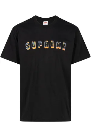 Supreme Stencil logo-print cotton T-shirt