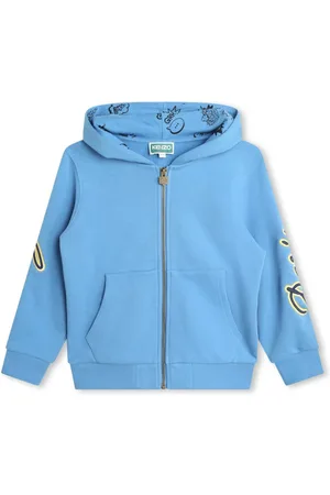 Kenzo Logo-appliqu?? cotton hoodie