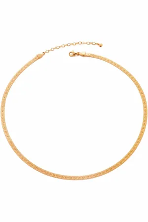Monica Vinader Heart snake chain choker necklace