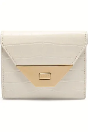 Bally Crocodile-embossed leather wallet