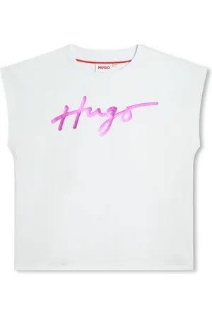 HUGO BOSS Logo-print cotton tank top