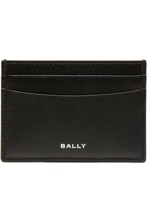 Bally Logo-print leather cardholder