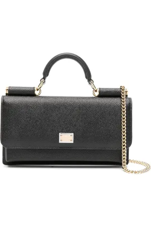 Dolce & Gabbana Embossed-iguana leather clutch bag