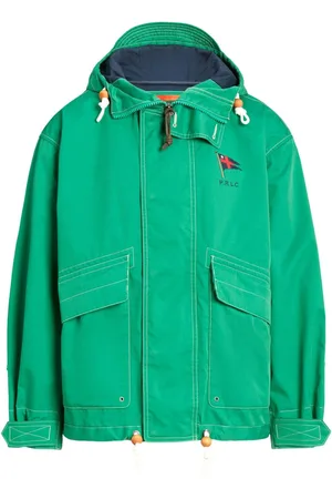 Ralph Lauren Truro logo-print hooded jacket