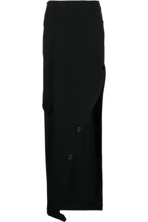 MONSE High-waisted cotton skirt