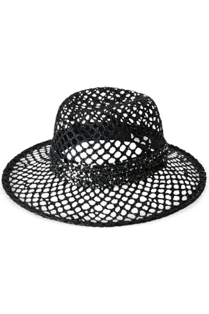 Le Mont St Michel Virginie sequin-detail fedora hat