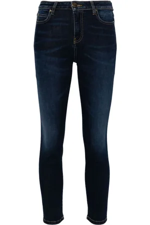 Pinko Love-Birds-appliqu?? denim jeans