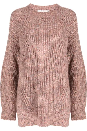 B+AB Crew-neck knitted jumper