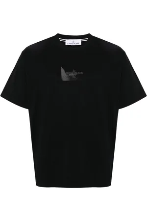 Stone Island Logo-print cotton T-shirt
