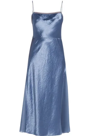 Vince Sheer panelled slip dress