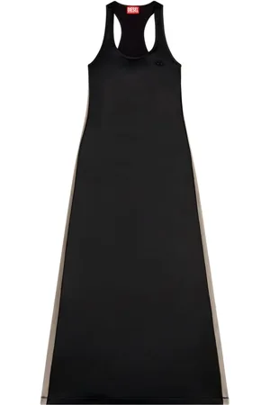 Diesel D-Arlyn racer-back flared dress
