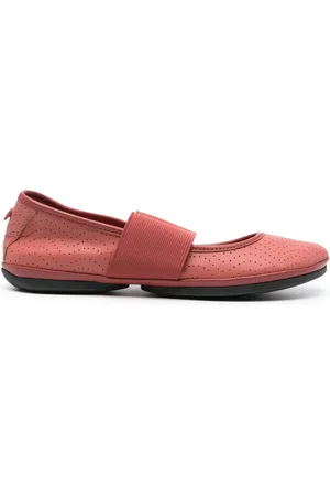 Camper Right Nina perforated ballerina shoes