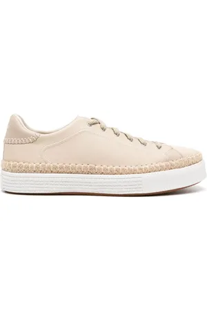 Chloé Lauren Lace-Up Sneakers – Cettire