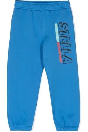Stella McCartney Logo-print cotton track pants