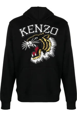 Kenzo x Verdy chunky-knit hoodie - Black