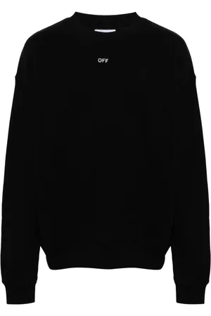 OFF-WHITE Logo-print cotton sweatshirt