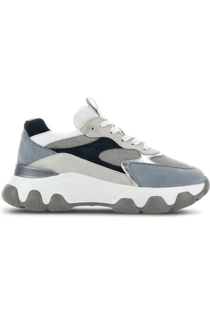 Hogan Hyperactive panelled suede sneakers