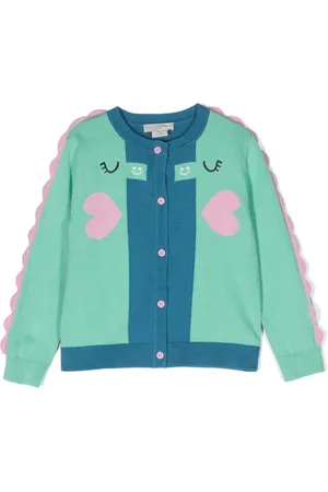 Stella McCartney Seahorse cotton cardigan
