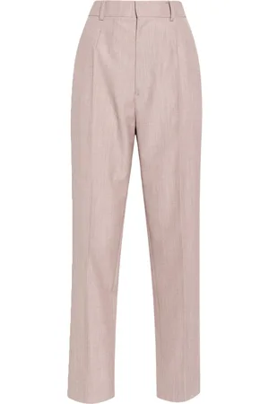 Victoria Beckham Virgin wool straight-leg trousers