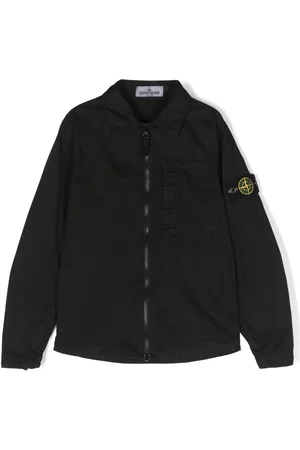 Stone Island Compass-badge zip-up jacket