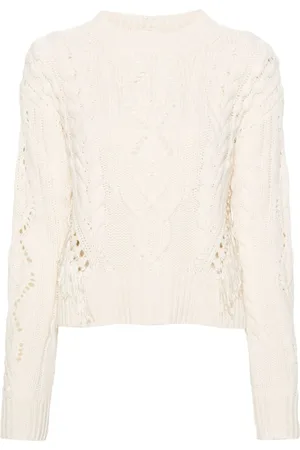 Vince Cable-knit merino-blend jumper