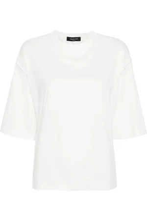 Fabiana Filippi Chain-detailed cotton T-shirt