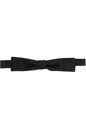 Dsquared2 Crystal-embellished silk bow tie