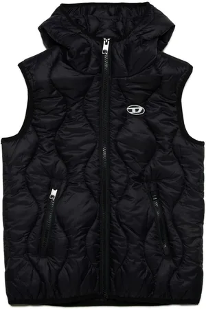 Diesel Logo-appliqu?? padded jacket