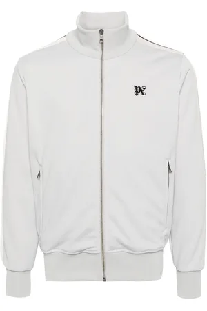 Palm Angels Monogram-embroidered track jacket