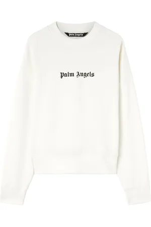 Palm Angels Logo-print cotton sweatshirt