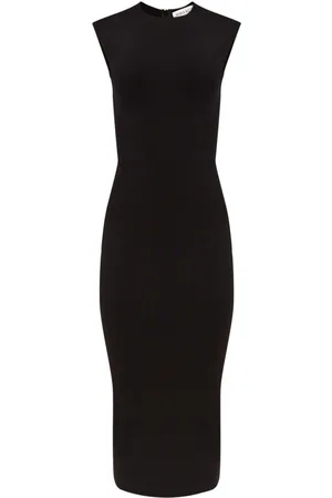 Nina Ricci Crew-neck sleeveless midi dress