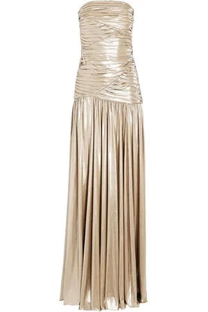 Retrofete Josie bandeau maxi dress