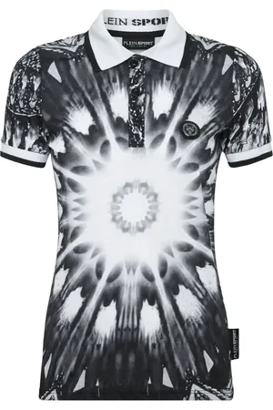Philipp Plein Graphic-print cotton polo shirt